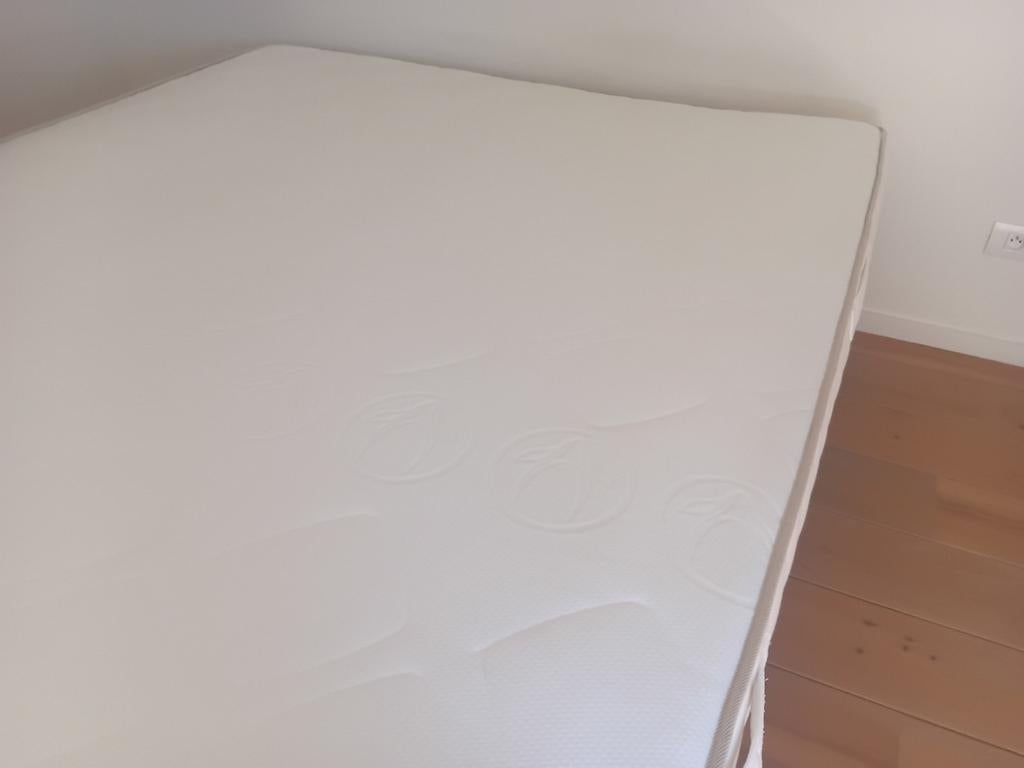 Boxspring 180x220 cm zwart + matras 180x220 cm., Ophalen, Zwart