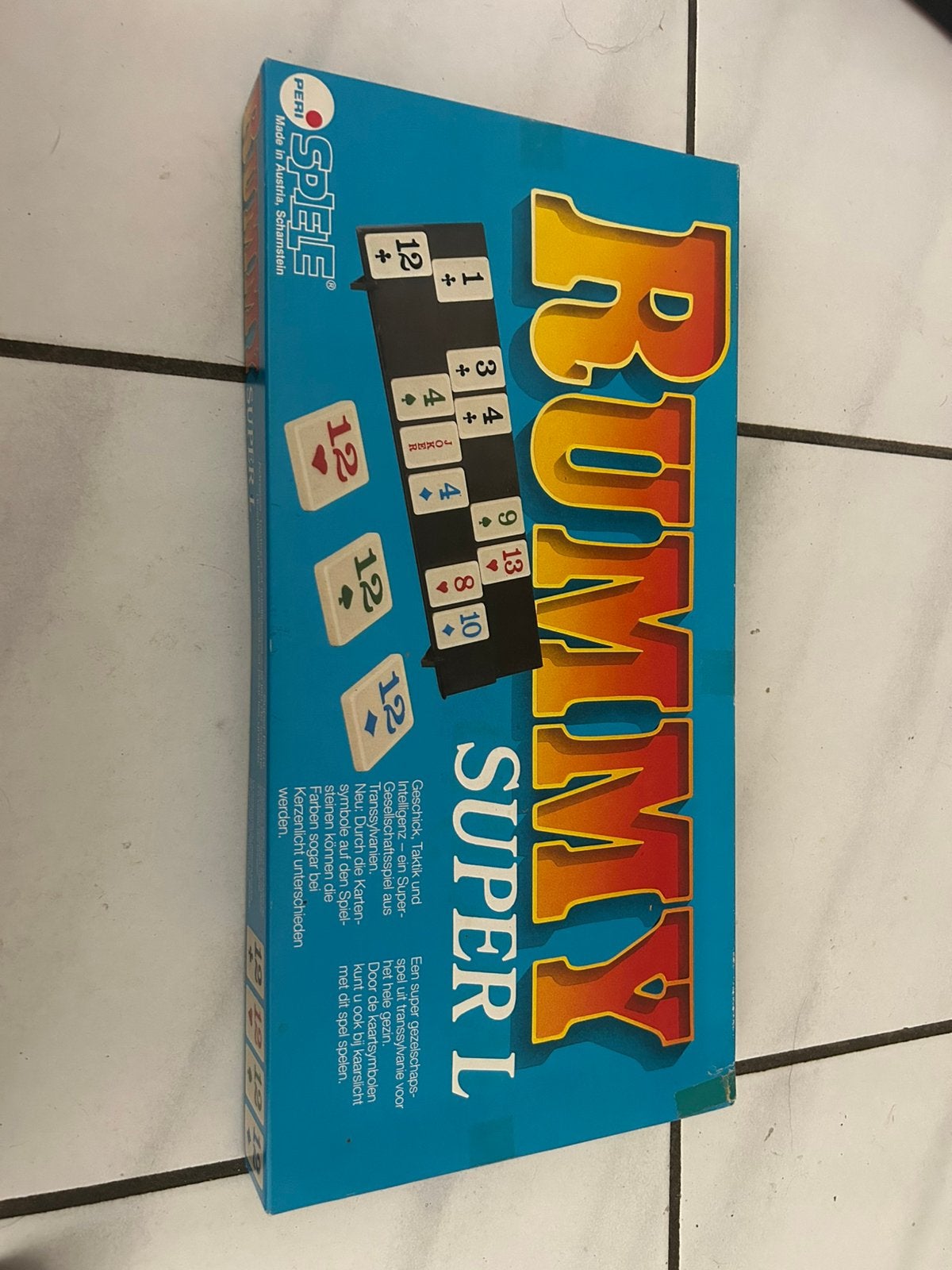 Vintage Rummy Super L, Enlèvement ou Envoi, Comme neuf