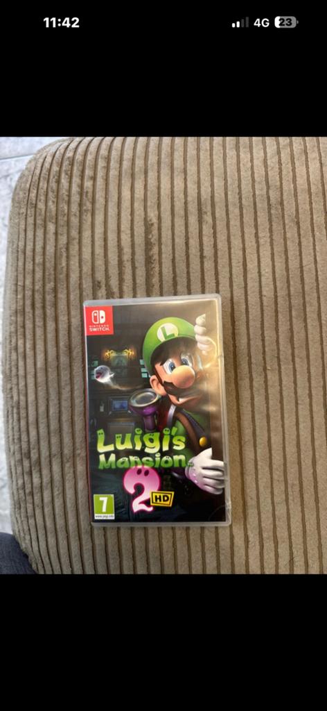 Luigi mansion 2 Nintendo switch, Ophalen, Zo goed als nieuw