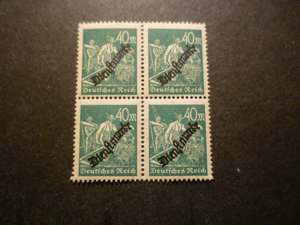 Deutsches Reich 1923 Mi D 77** Postfris/Neuf (4X), Envoi