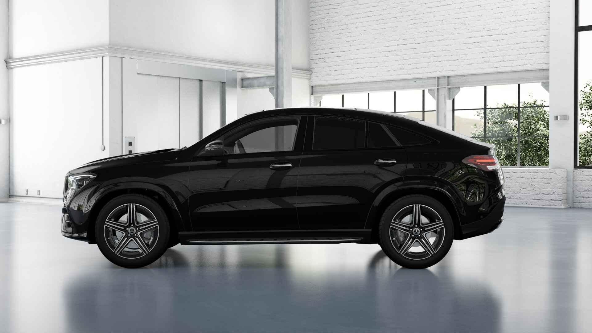 Mercedes-Benz GLE-klasse 350 de 4MATIC Coupé AMG Line | Pan, Auto's, Dealer onderhouden, Stof, Gebruikt, Zwart