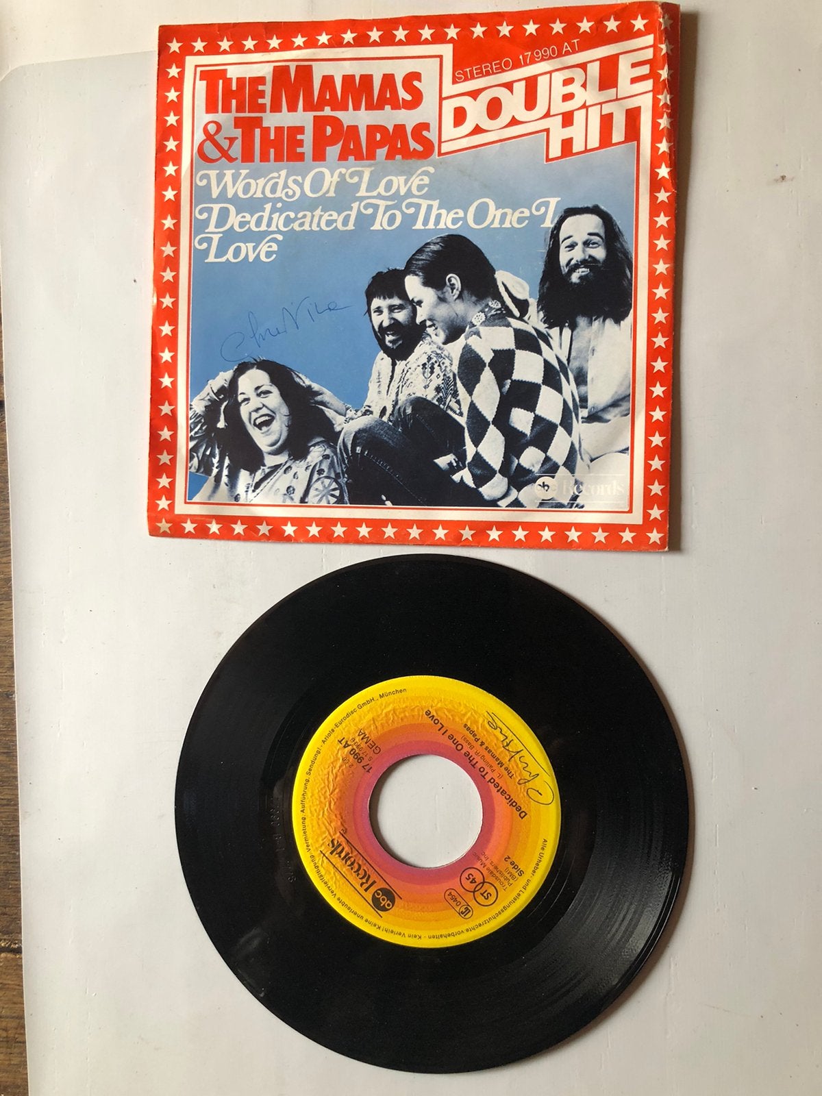 Mamas & Papas: words of love ( 1977), Verzenden, Zo goed als nieuw