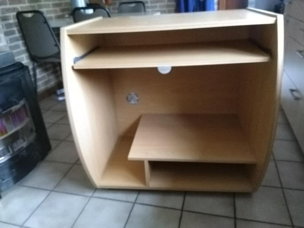 2 computer-printer tafels, Huis en Inrichting, Kasten | Computermeubels, Zo goed als nieuw, 70 tot 120 cm, 70 tot 120 cm, 40 tot 80 cm