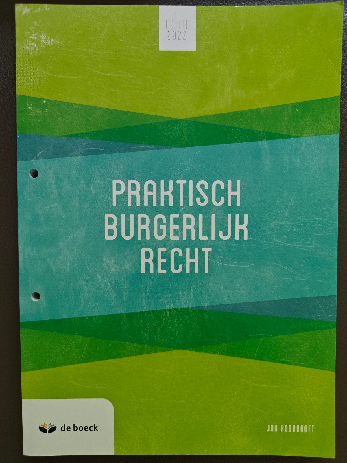 Praktisch burgerlijk recht editie 2022 978-94-641-7352-9, Boeken, Ophalen of Verzenden