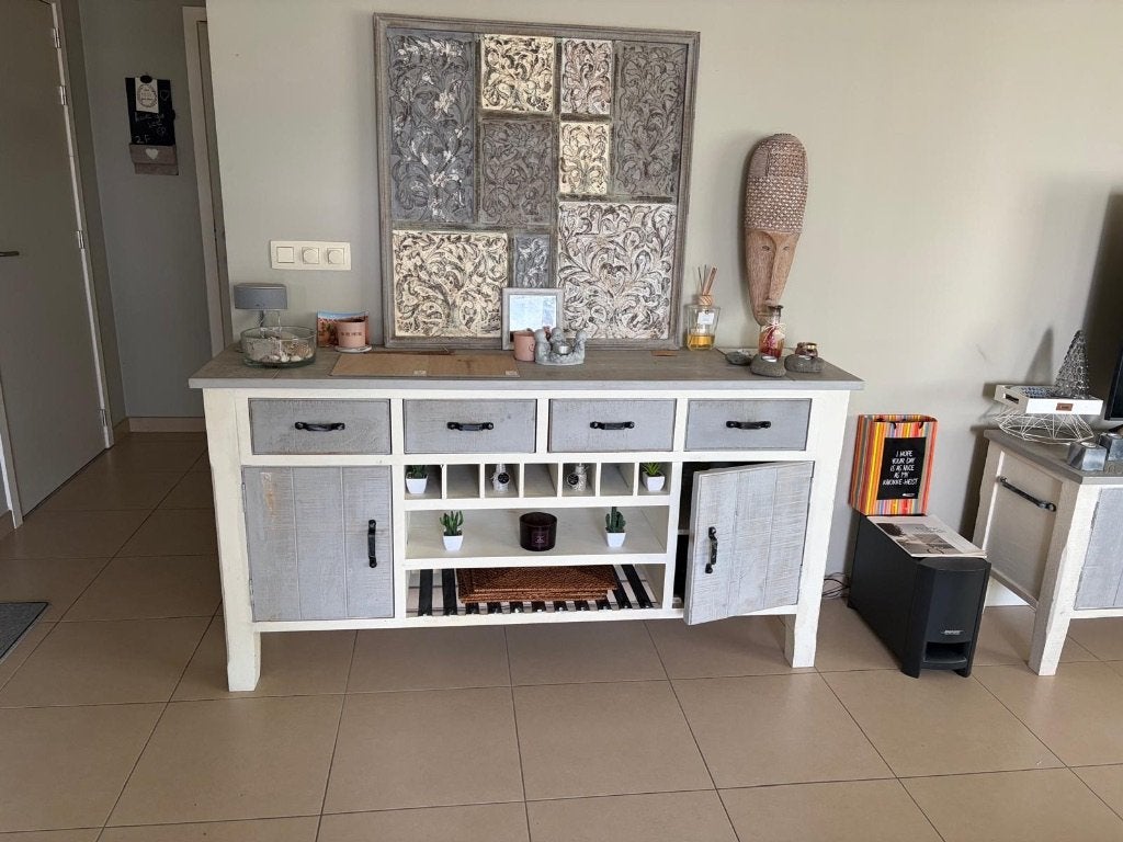 Meubel set, Ophalen of Verzenden, Zo goed als nieuw, 4 tot 6 stoelen