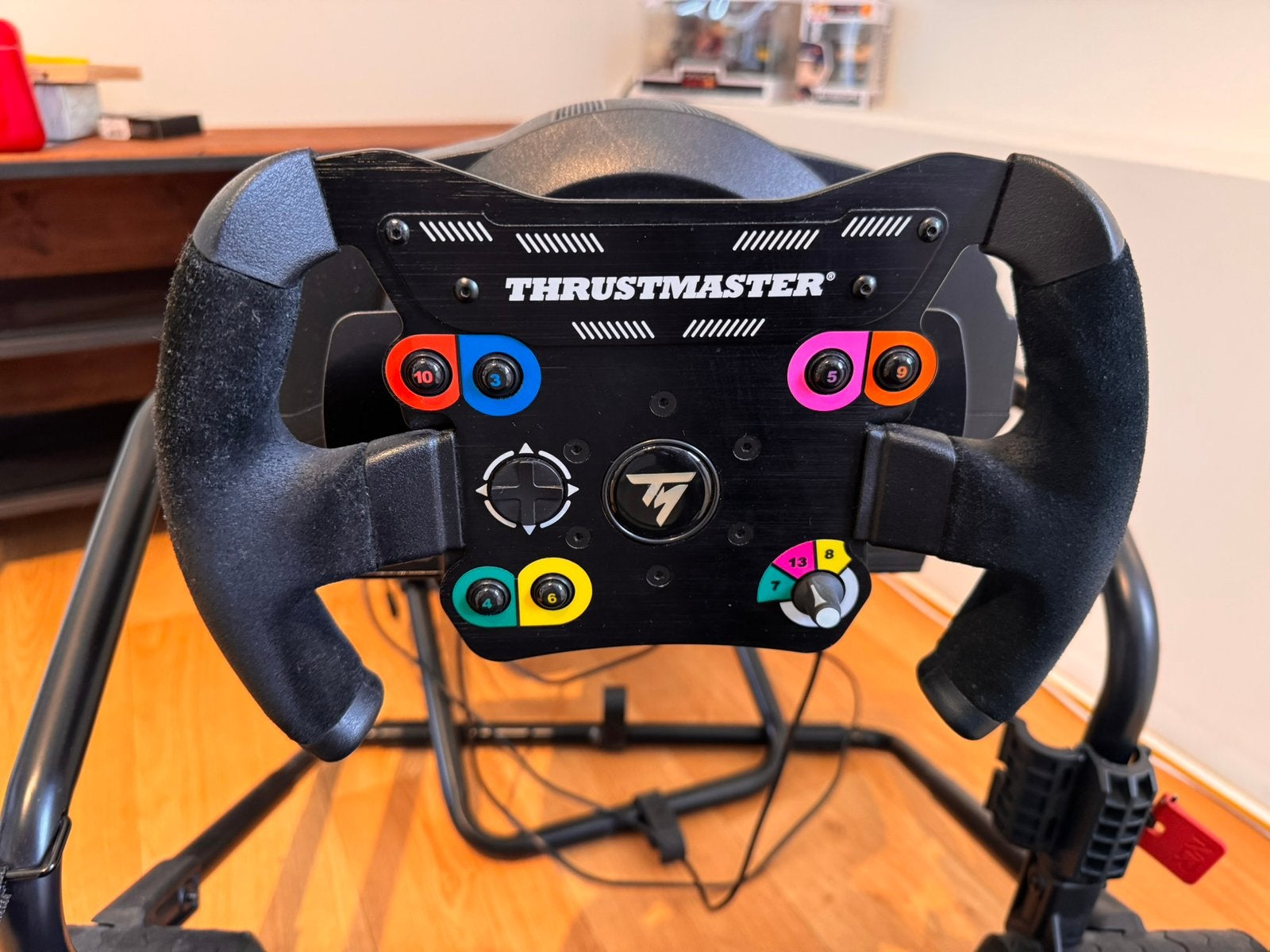 Race simulator verstelbare stoel + Thrustmaster T300, Games en Spelcomputers, Ophalen, Zo goed als nieuw
