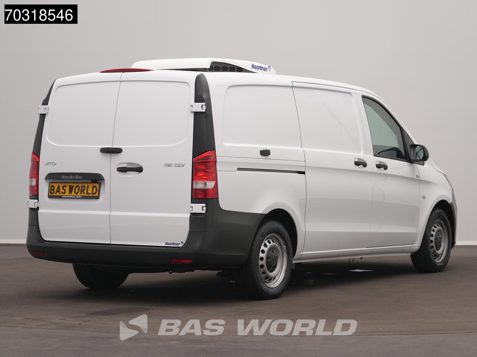 Mercedes Vito 116 Automaat Koelwagen Kerstner Airco Navi Cru, Automaat, Stof, Gebruikt, Euro 6