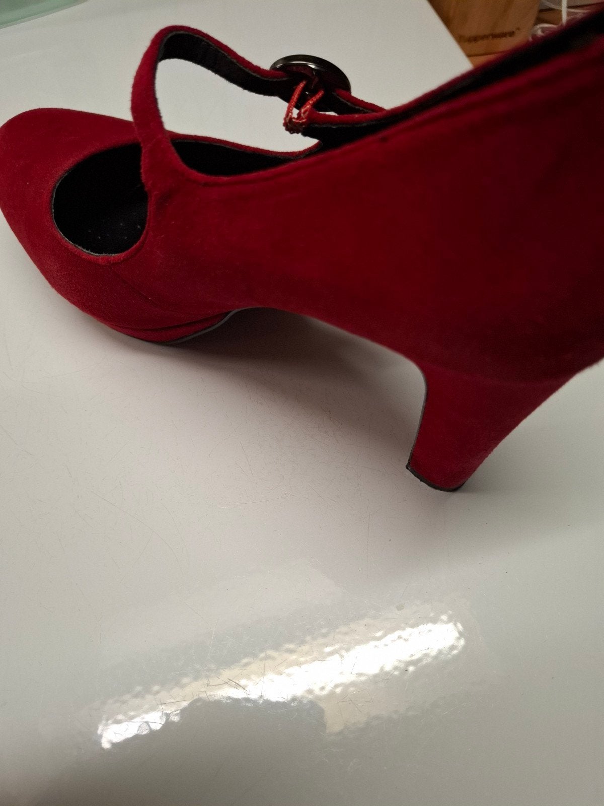 rode pumps, maat 40. Italiaans merk Carma, Vêtements | Femmes, Rouge, Comme neuf, Enlèvement, Carma