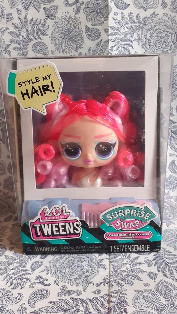 figurine lol tweens surprise swap tete a coiffer (2), Kinderen en Baby's, Speelgoed | Poppen, Nieuw, Overige typen, Ophalen of Verzenden