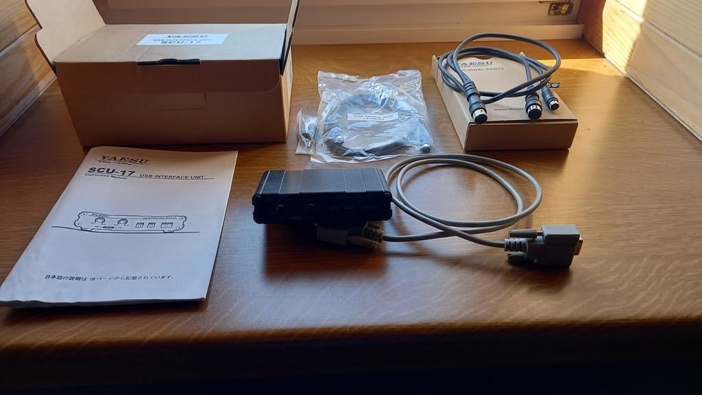 YAESU SCU-17, Ophalen, Zo goed als nieuw