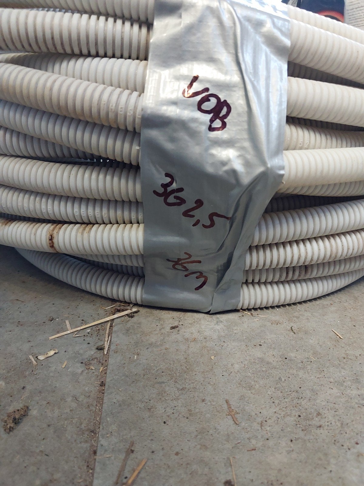 Voorbedrade vob kabel 3g2,5, Doe-het-zelf en Bouw, Elektriciteit en Kabels, Ophalen, Nieuw, Kabel of Snoer