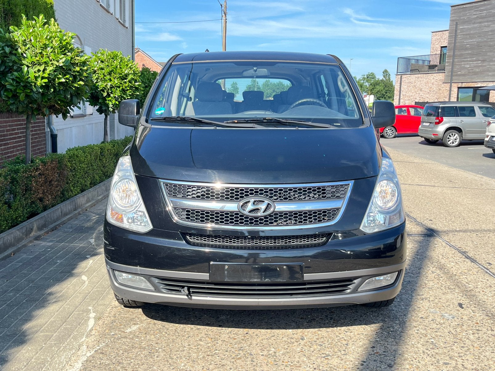 Hyundai H-1 2.5 Diesel 9 plaatsen – Airco – 220.000 km, Autos, Euro 5, Achat, Entreprise, Air conditionné