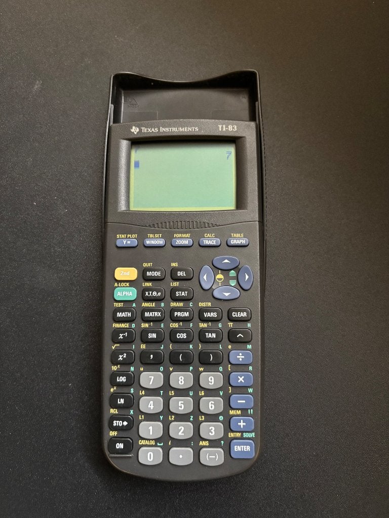 Grafische rekenmachine TI83, Divers, Enlèvement ou Envoi, Calculatrices graphique, Utilisé