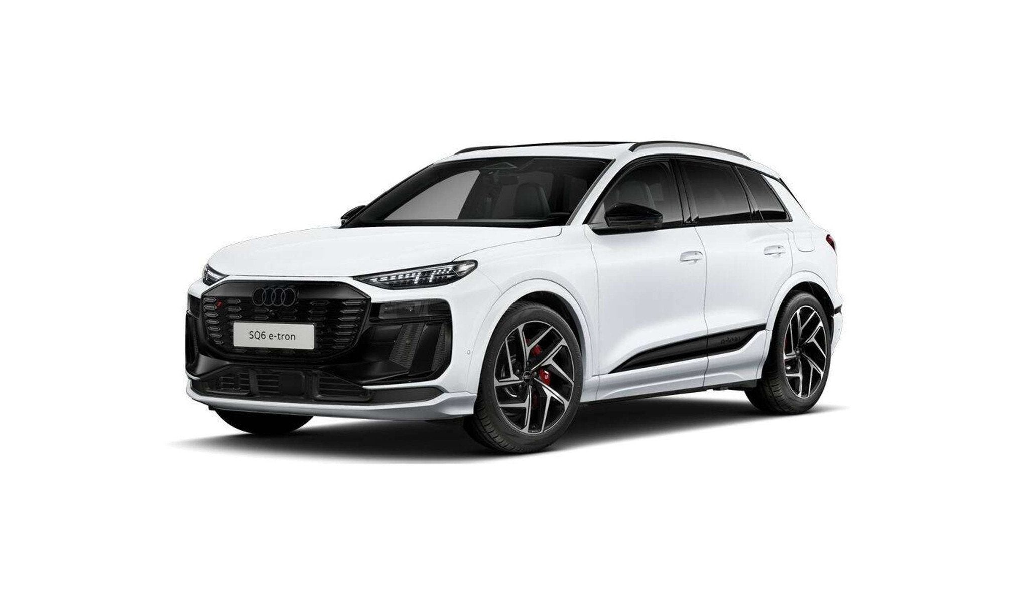 Audi SQ6 e-tron SQ6 e-Tron Facelift l Pano l Luchtvering l H, Automaat, Gebruikt, Zwart, Adaptive Cruise Control