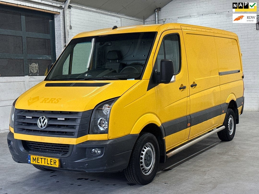Volkswagen Crafter 35 2.0 TDI L2H2 | 2x schuifdeur| airco, Euro 6, 5 portes, Diesel, Tissu