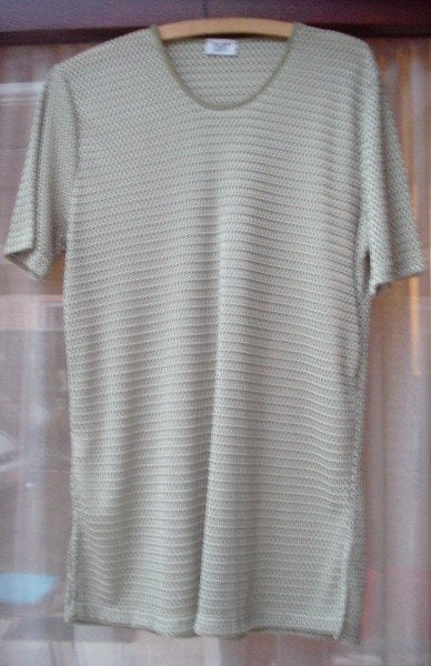 Zacht groene blouse van Tricot Novi maat L, Kleding | Dames, Maat 42/44 (L), Tricot Novi, Ophalen of Verzenden, Gedragen