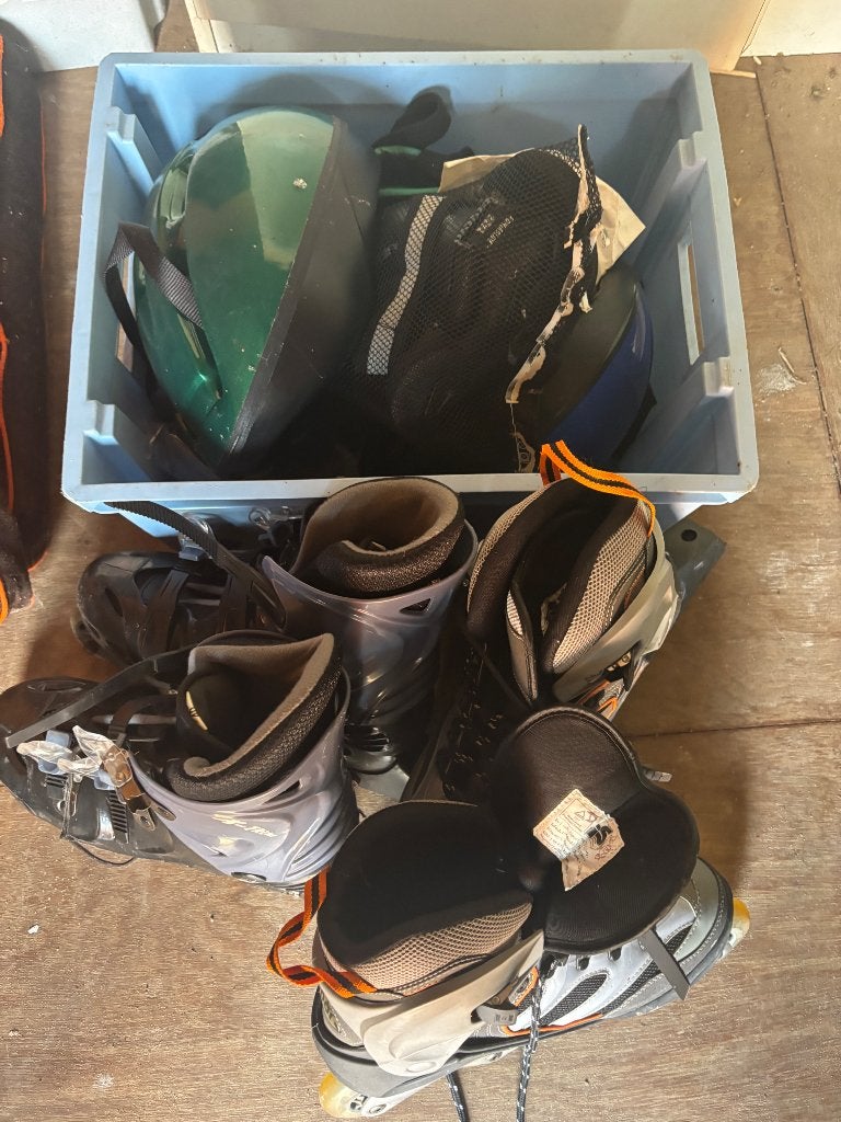 Skates, Ophalen, Gebruikt, Inline skates 4 wielen, Dames