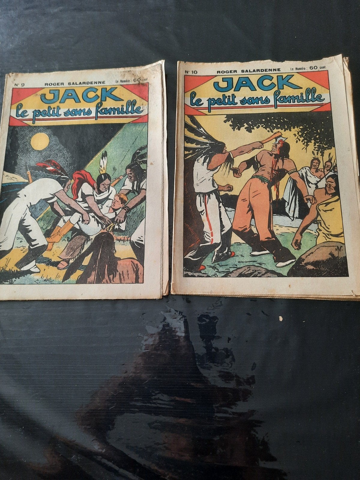 comics jack le petit sans famille n 1 à 10, Plusieurs BD, Enlèvement ou Envoi, Utilisé, Roger salardenne