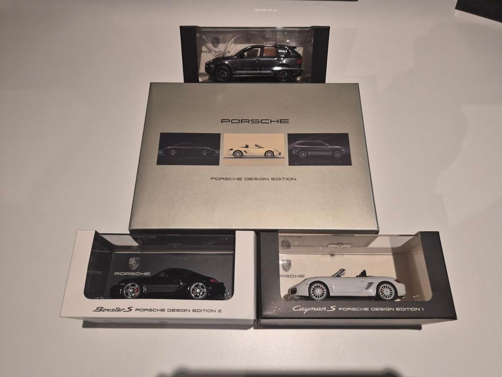 Minichamps 1/43 Porsche Design Edition WAP 020 SET 26, Ophalen of Verzenden, Zo goed als nieuw, Auto, MiniChamps