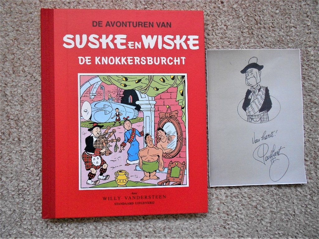 Suske en Wiske 25 Klassiek - De Knokkersburcht +tek P Geerts, Livres, BD, Neuf, Une BD, Enlèvement ou Envoi