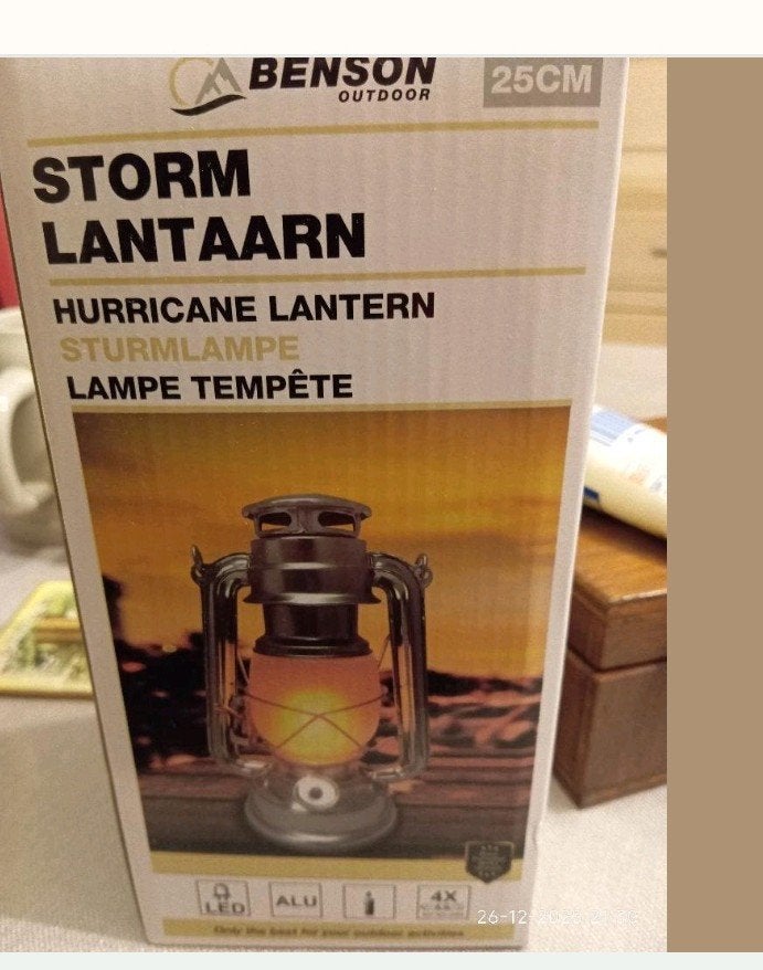 lantaarn stormlamp, Tuin en Terras, Ophalen of Verzenden, Nieuw