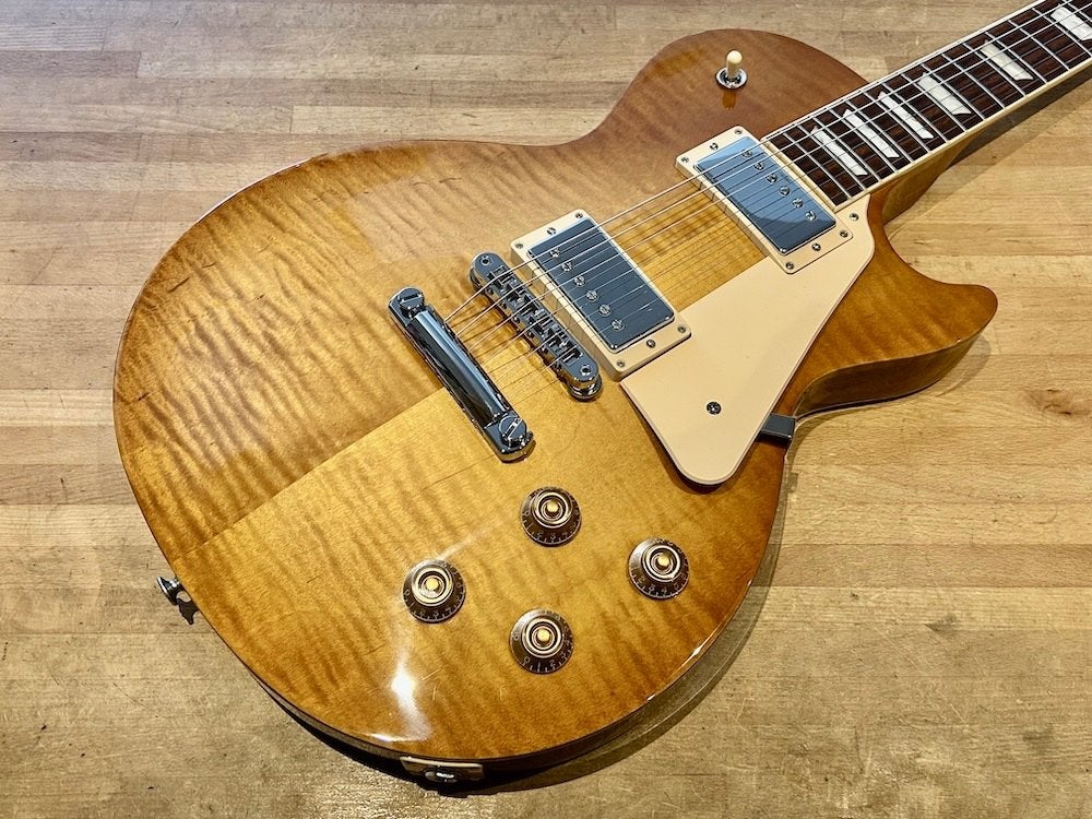 Gibson Les Paul Studio Figuré Dirty Lemon Burst 2024, Musique & Instruments, Instruments à corde | Guitares | Électriques, Enlèvement ou Envoi