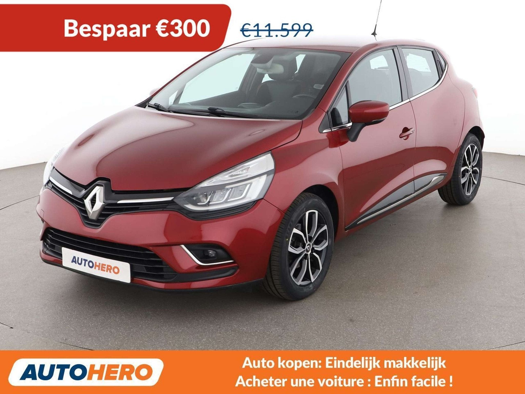 Renault Clio 1.2 TCe Energy Intens (bj 2017, automaat), Auto's, 1154 kg, Zwart, 118 pk, 5 zetels