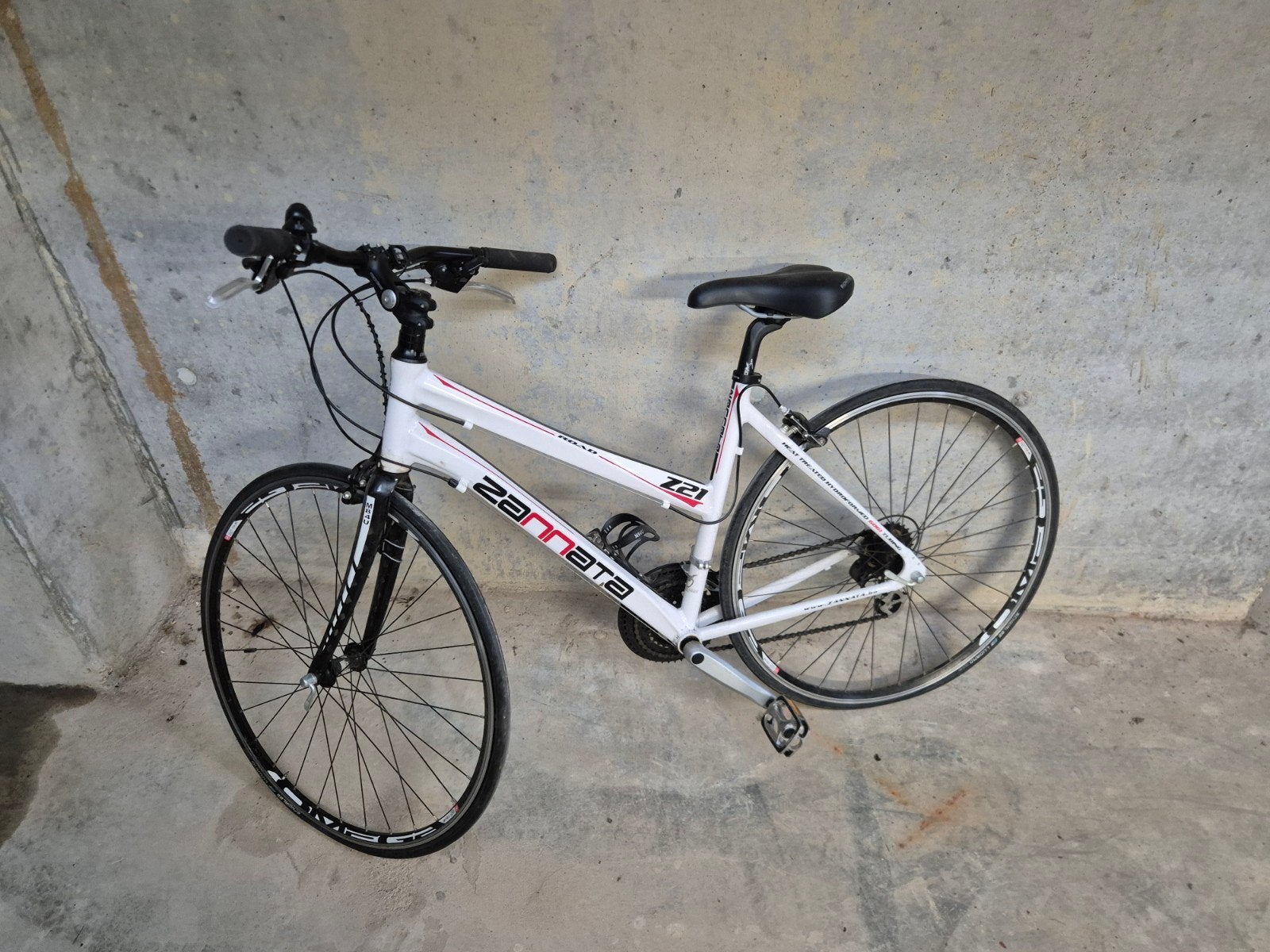 dames sportfiets Zannata, Enlèvement