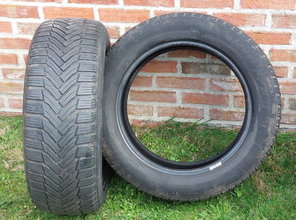 Michelin Alpin 6 winterbanden 2st., Ophalen, Gebruikt, 16 inch, Band(en)