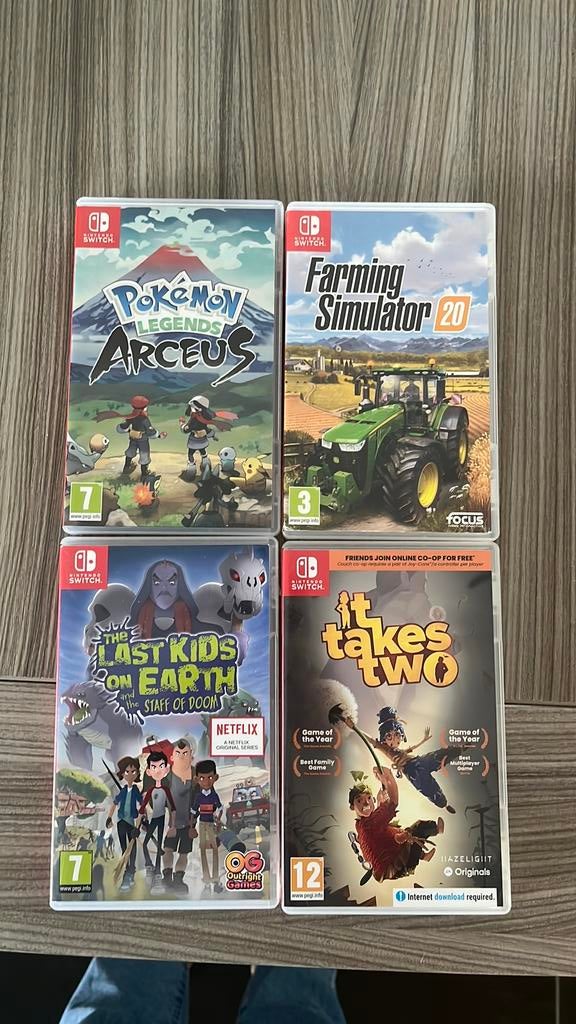 Nintendo switch spellen, Consoles de jeu & Jeux vidéo, Enlèvement ou Envoi, Aventure et Action, À partir de 3 ans, 3 joueurs ou plus
