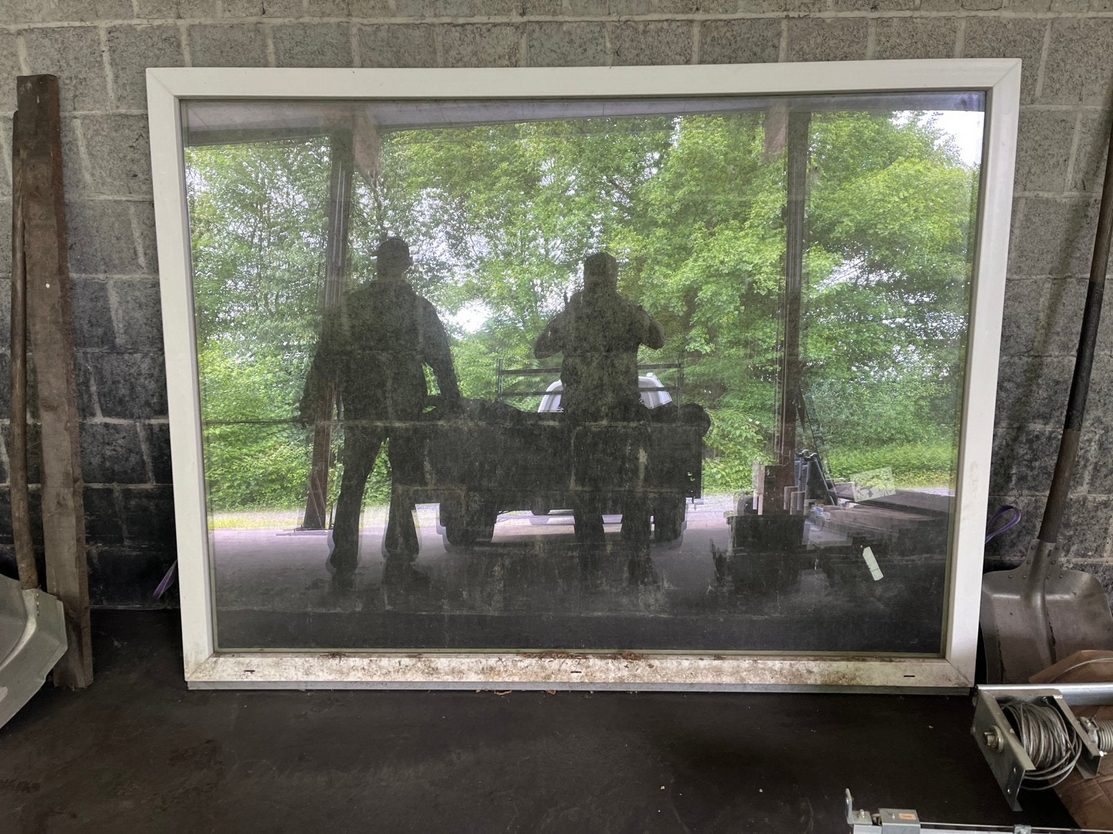 Grote pvc raam, Ophalen, Nieuw