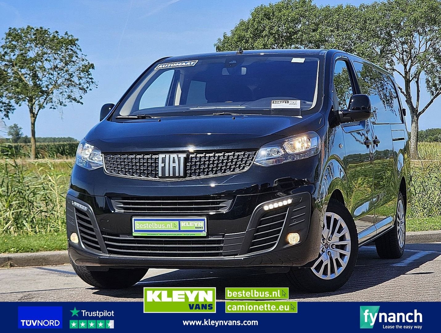 Fiat SCUDO 2.0 dc ac aut EURO6, Auto's, Bestelwagens en Lichte vracht, Automaat, Zwart, Bedrijf, Diesel