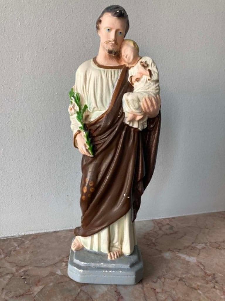 Beeld heilige Jozef met Kind Jezus (30 cm), Enlèvement ou Envoi
