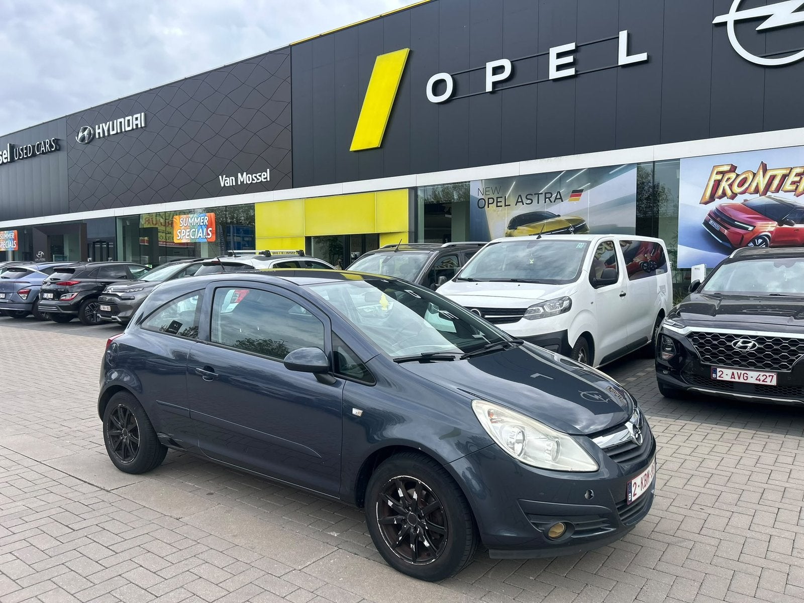 OPEL CORSA 1.2 BENZINE – 2009 – 155.000 KM – TREKHAAK –AIRCO, Achat, Entreprise, Corsa, Essence