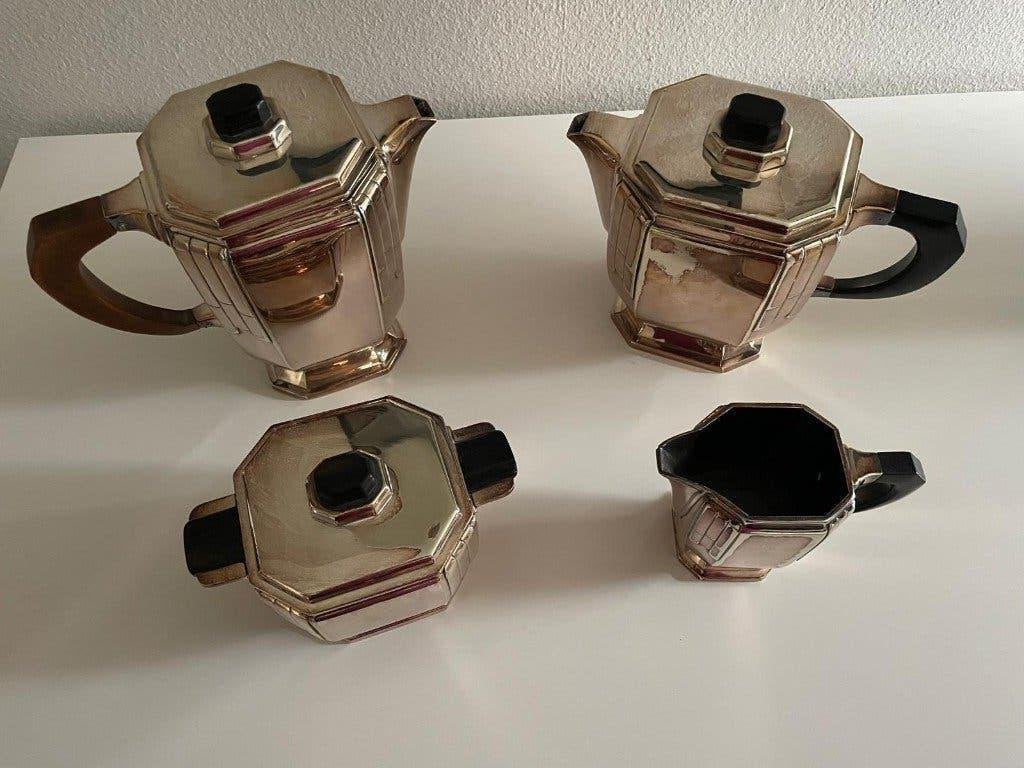 Art Deco koffie- en theeservies, Antiek en Kunst, Ophalen of Verzenden