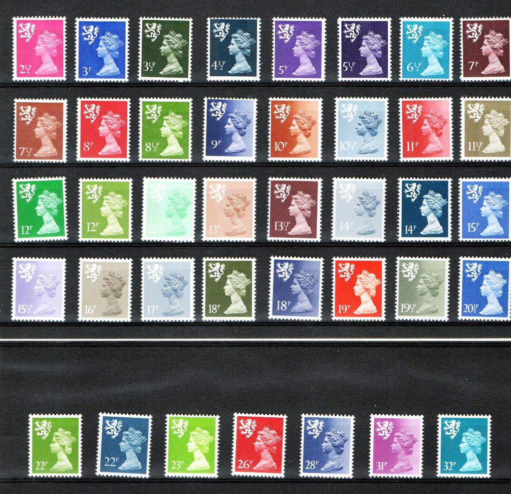 Ecosse Série Queen Elizabeth 2 en neufs xx, Postzegels en Munten, Ophalen of Verzenden