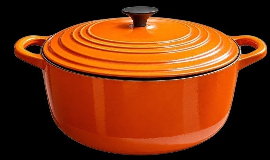 cocotte en fonte le Creuset, Maison & Meubles, Enlèvement ou Envoi, Fonte, Cocotte, Le Creuset