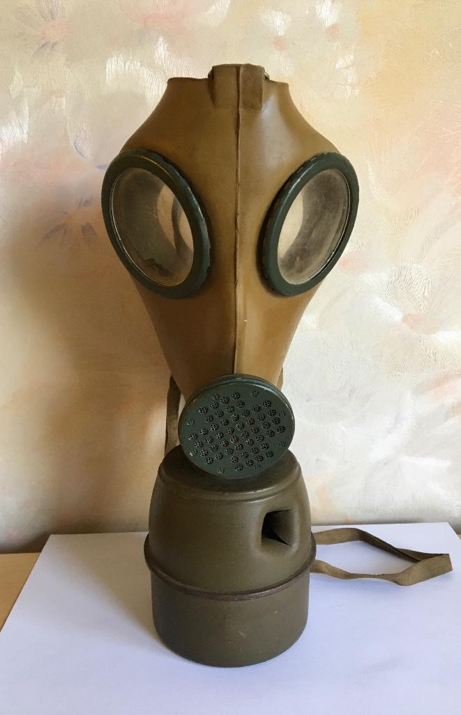 Masque A Gaz Défense Passive Française WW2 39/45, Collections, Enlèvement, Armée de terre, Autres types