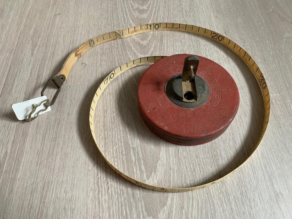 Oude Antieke Rolmeter, Antiek en Kunst, Ophalen