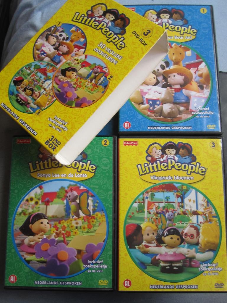 Little People Volumes 1, 2 et 3 (3 disques), Enlèvement ou Envoi, Tous les âges, Coffret, Comme neuf