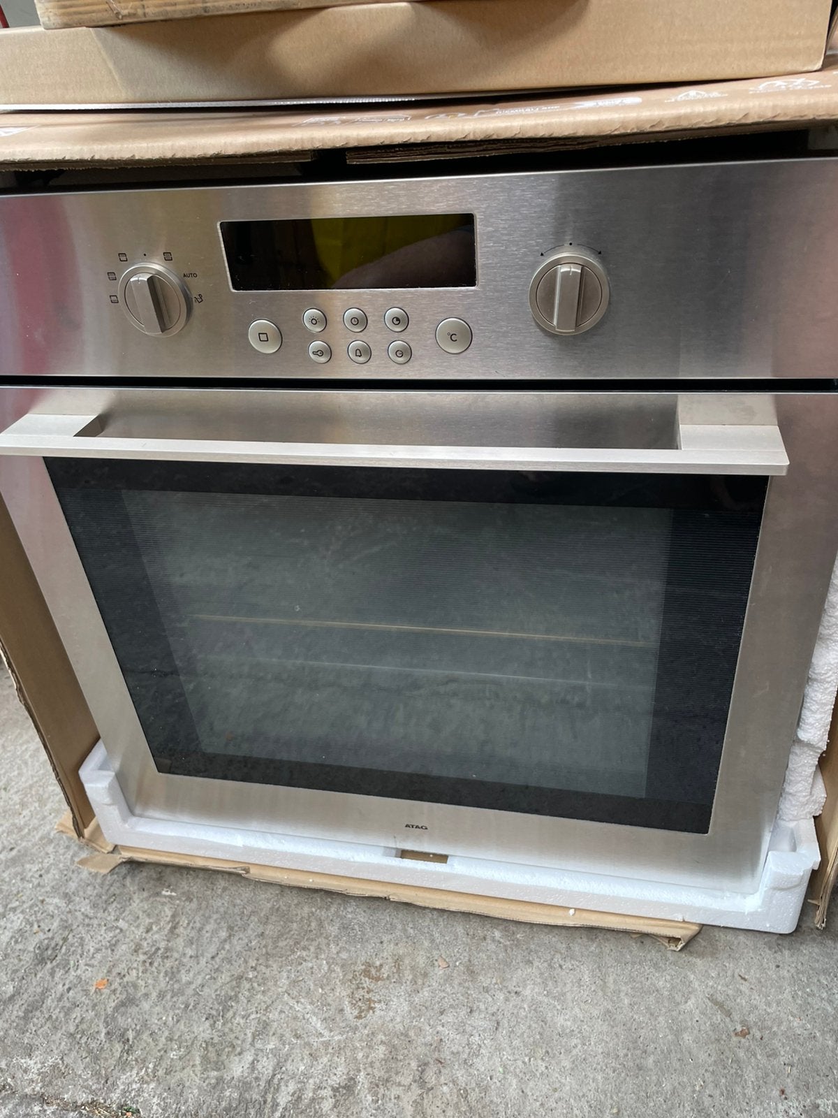 Atag oven dual cook hetelucht, Electroménager, Enlèvement, Air chaud, Four, Utilisé