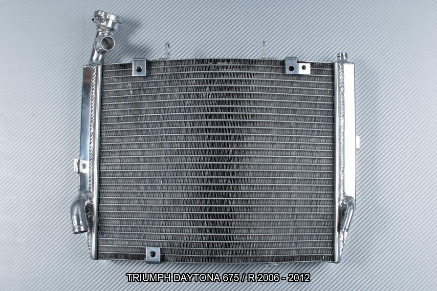 Radiateur Koeler AVDB TRIUMPH DAYTONA 675 / R 2006 - 2012, Motoren, Ophalen of Verzenden, Nieuw