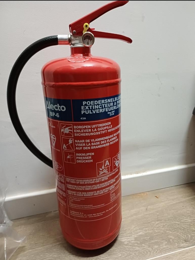 Brandblusser met blusdeken, Huis en Inrichting, Brandblussers en Brandkasten, Ophalen, Brandblusser