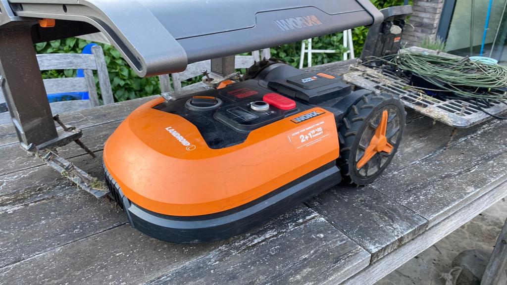 Worx landroid robotmaaier, Ophalen of Verzenden, Gebruikt