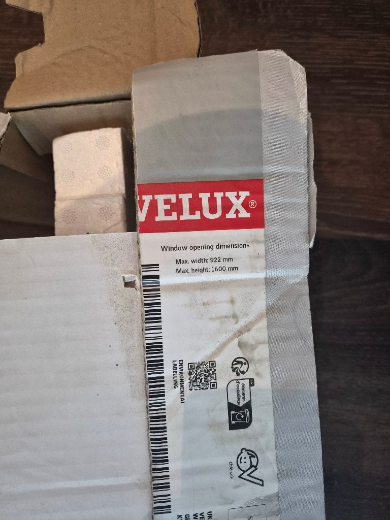VELUX ZIL Hor (Max. breedte 922 mm, hoogte 1600 mm), Enlèvement, Neuf, Autres types