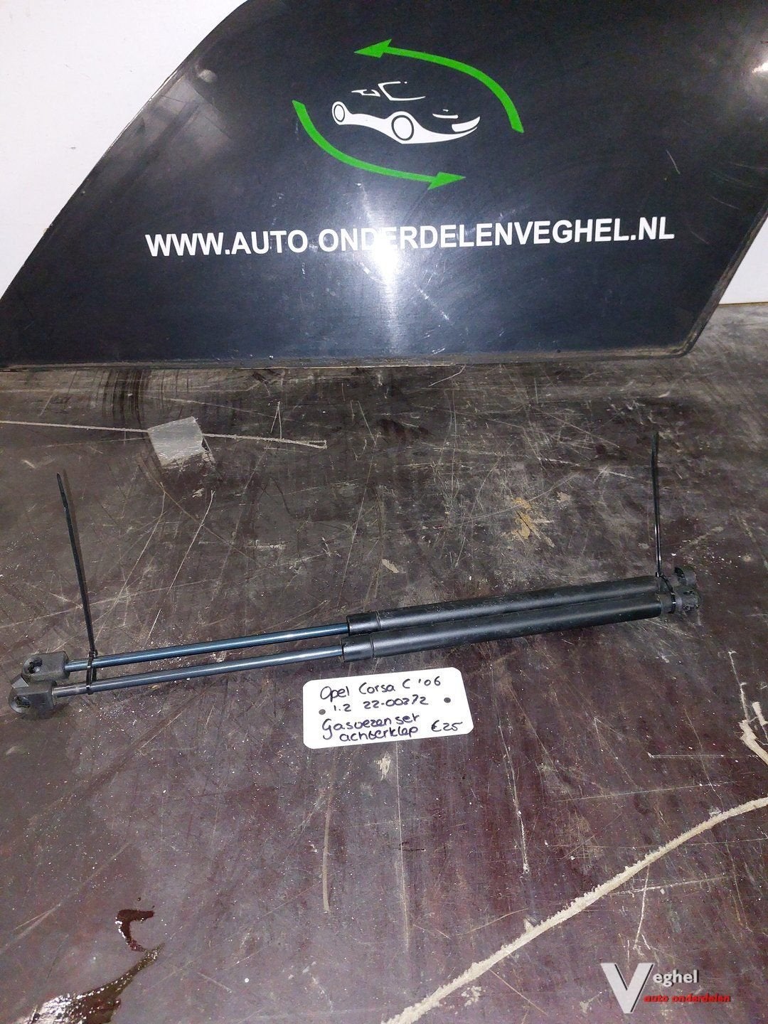 Opel Corsa C 1.2 gasverenset achterklep '06, -, Utilisé, -, -