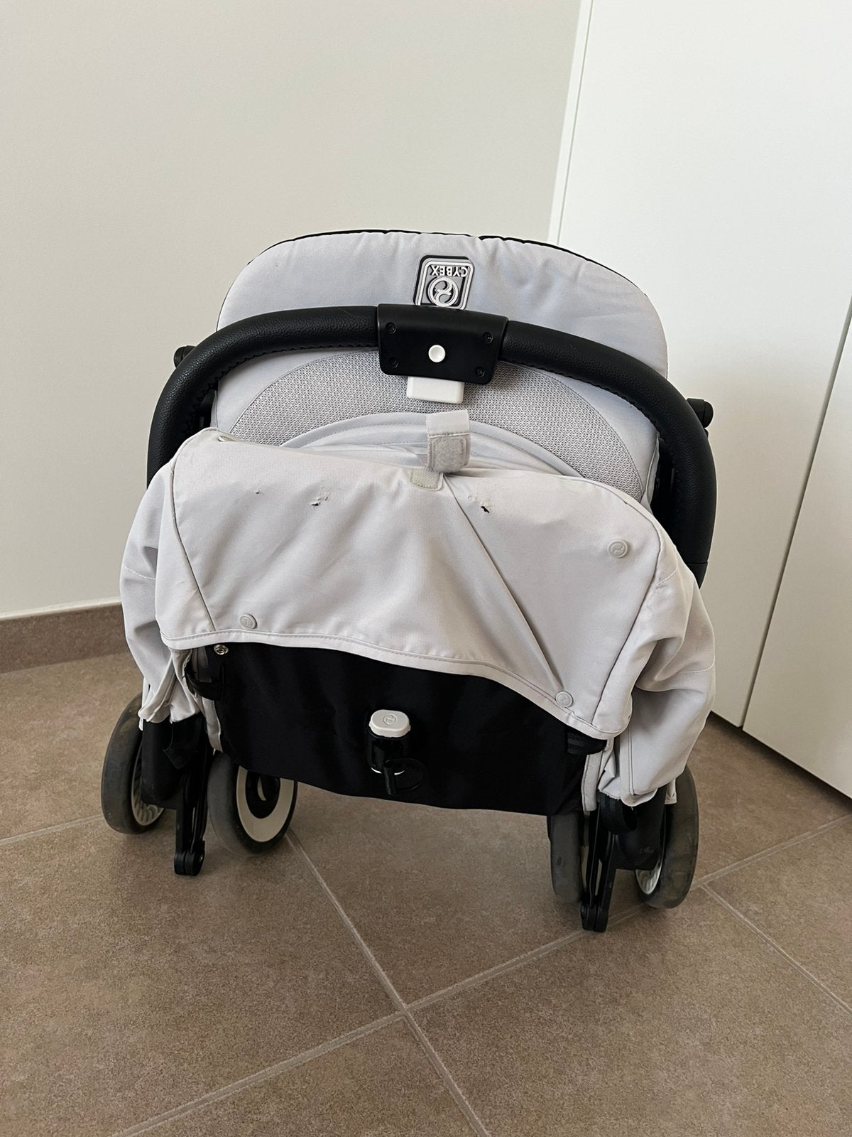 Cybex Orfeo buggy light grey + veiligheidsbeugel, Ophalen, Gebruikt, Kinderwagen, Overige merken