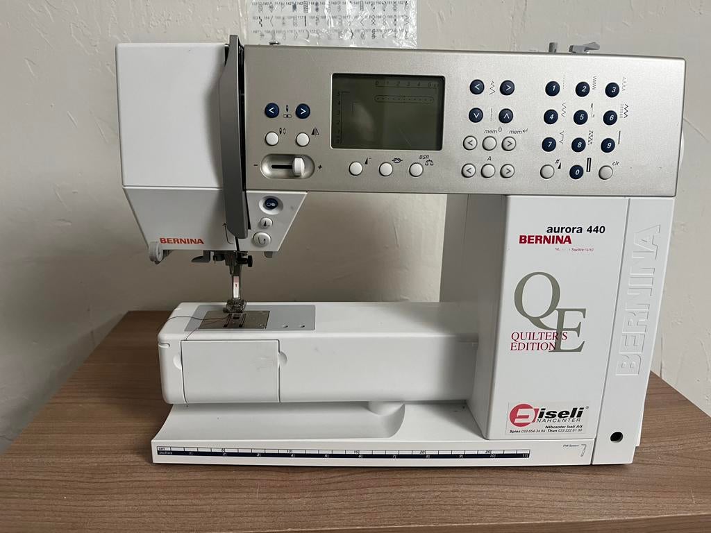 Bernina Aurora 440 Vrijarm Naaimachine, Enlèvement ou Envoi, Comme neuf, Machine à coudre, Bernina