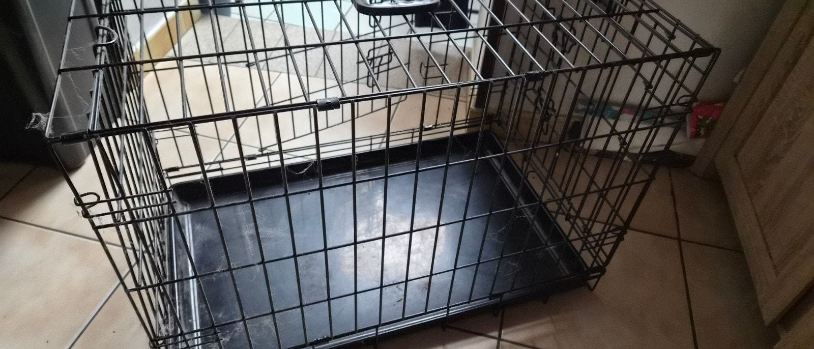 Cage a chien, Animaux & Accessoires, Enlèvement, Comme neuf, 75 à 110 cm, Moins de 65 cm