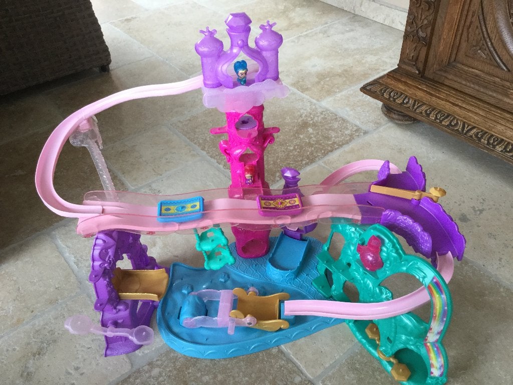 Shimmer en Shine 2 speelsets+extra popjes, Kinderen en Baby's, Ophalen, Zo goed als nieuw, Overige typen